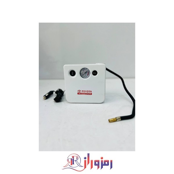 پمپ باد فندکی چراغ دار ماشین مدل تویوتا