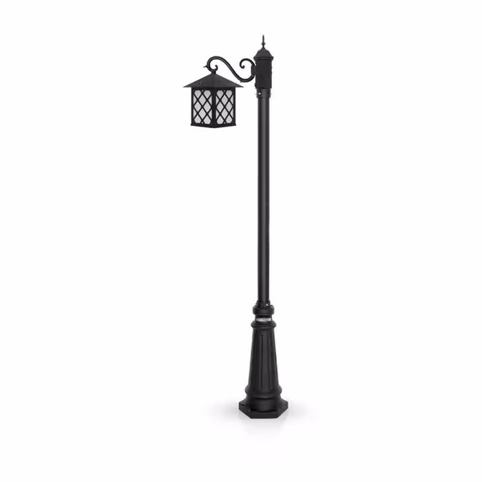 چراغ حیاطی ایستاده شب تاب SH-105410320 مدل کارن 1
