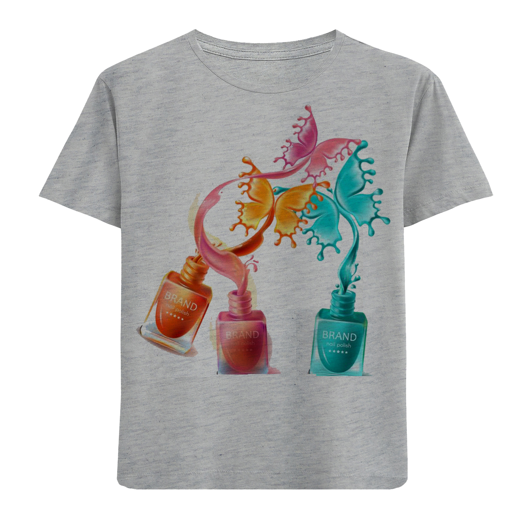 تی شرت بچگانه مدل پروانه F329