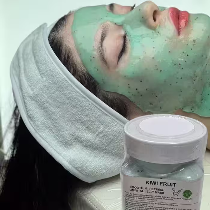 ماسک پودری هیدروژلی کیوی دکتر اسکین 300 گرم