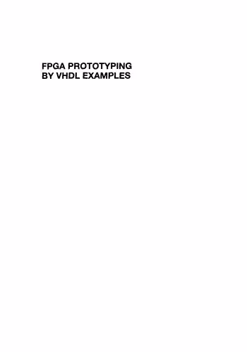 خرید و دانلود نسخه کامل کتاب FPGA Prototyping by VHDL Examples: Xilinx Spartan-3 Version