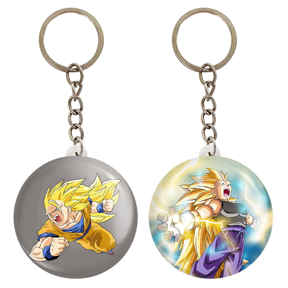 جاکلیدی خندالو مدل گوکو انیمه دراگون بال کد 1205812064 مجموعه 2 عددی