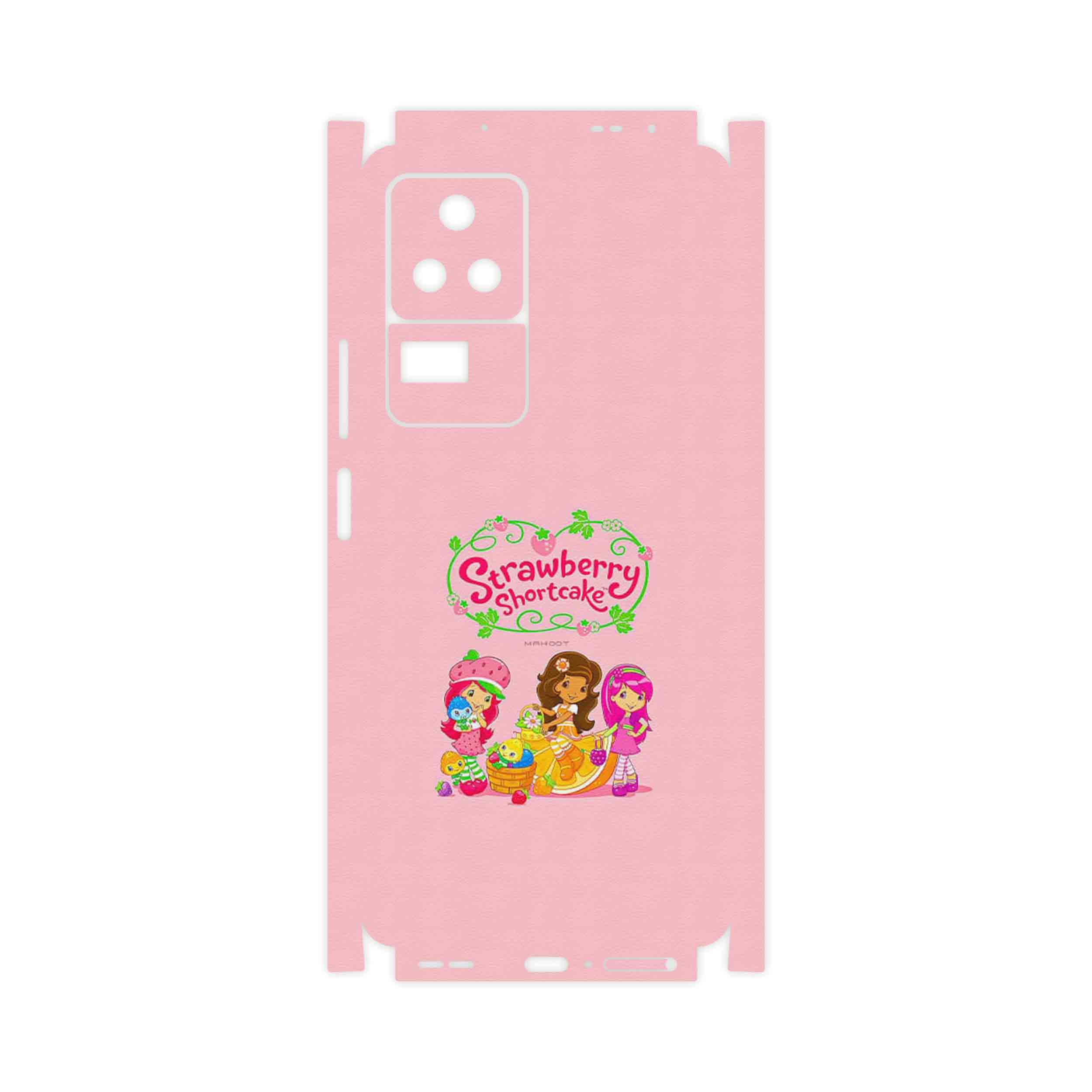 برچسب پوششی ماهوت مدل Strawberry Shortcake-FullSkin مناسب برای گوشی موبایل شیائومی Poco F4 5G