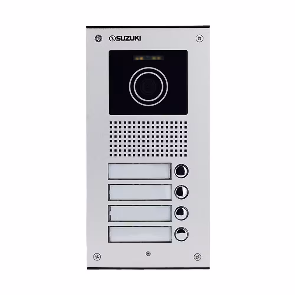 پنل آیفون تصویری 4 واحدی سوزوکی سری U