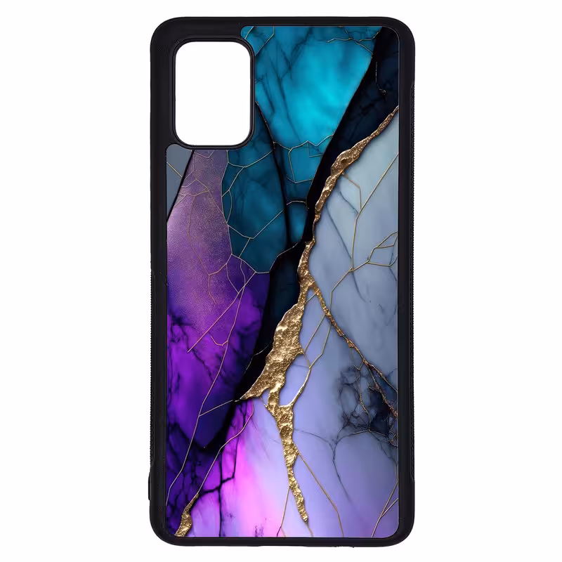 کاور طرح ماربل کد G-082 مناسب برای گوشی موبایل سامسونگ Galaxy A51 | دیجی قاب دونی