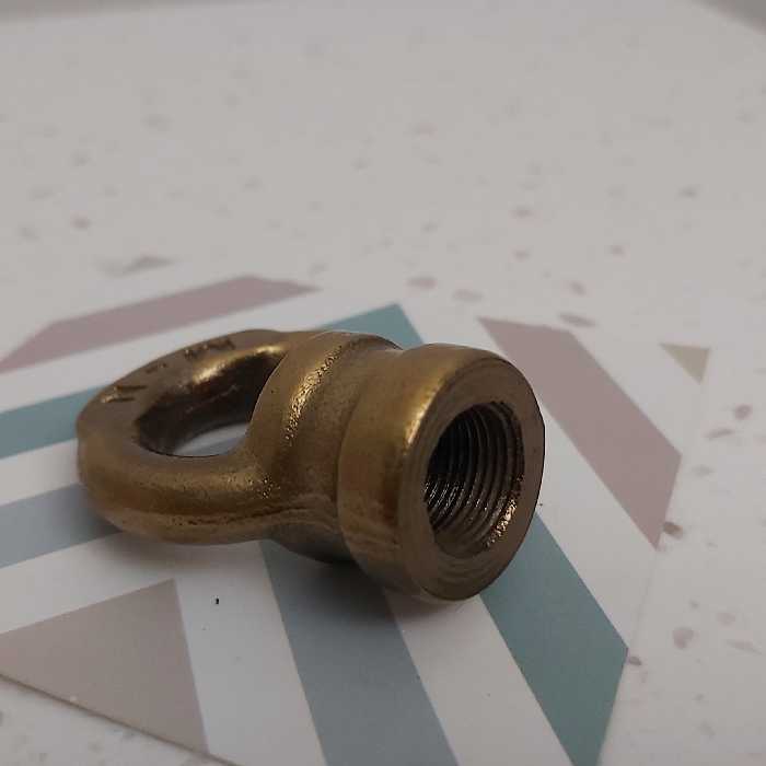 قلاب انگشتی   زیتونی بزرگ برای لاکور  13  لوازم لوستر 