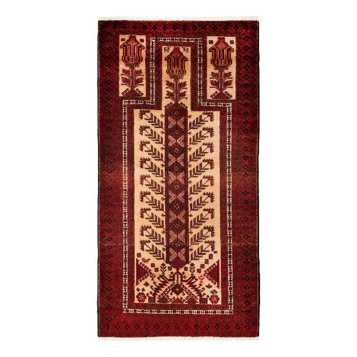 فرش دستبافت دو و نیم متری مدل بلوچ کد 342808