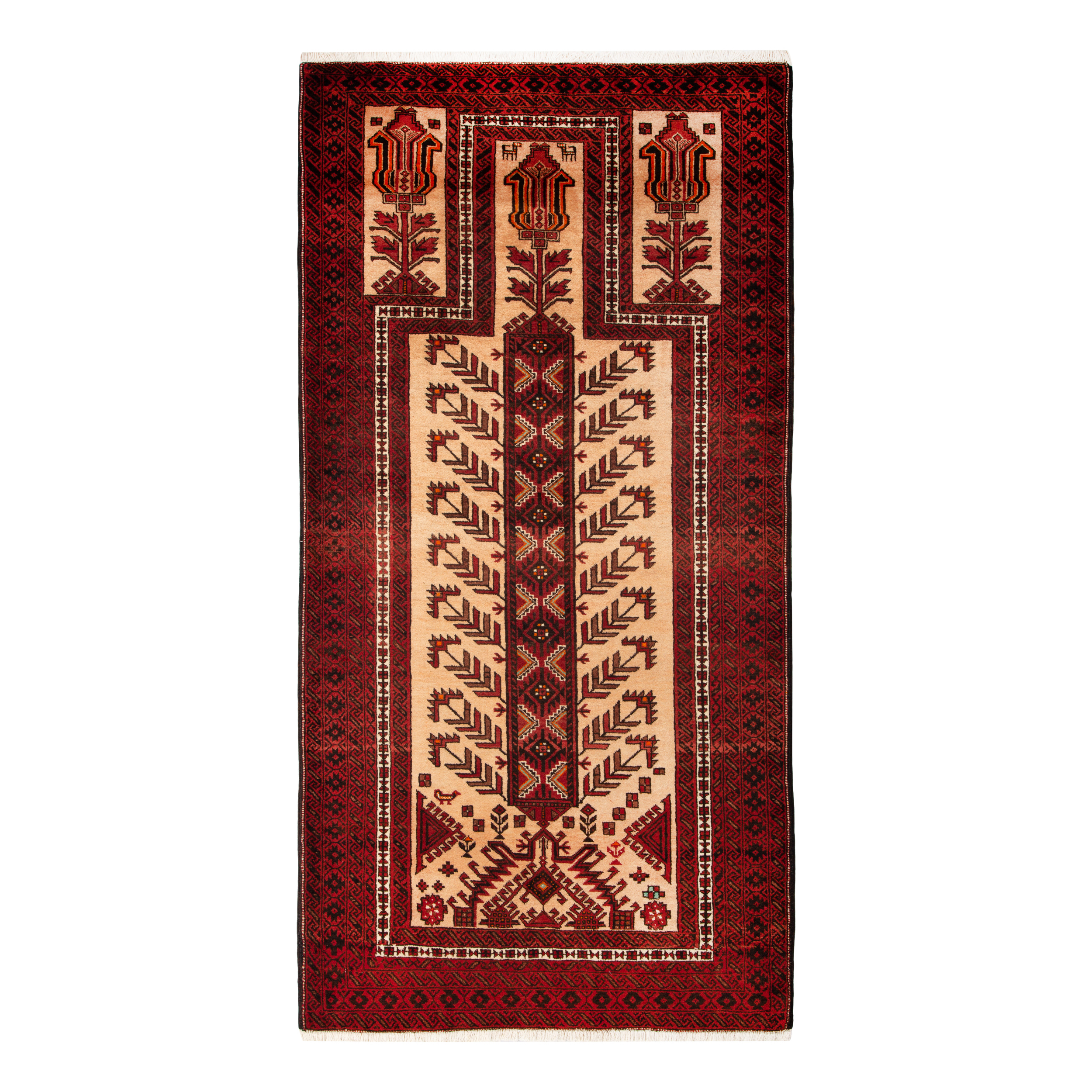 فرش دستبافت دو و نیم متری مدل بلوچ کد 342808