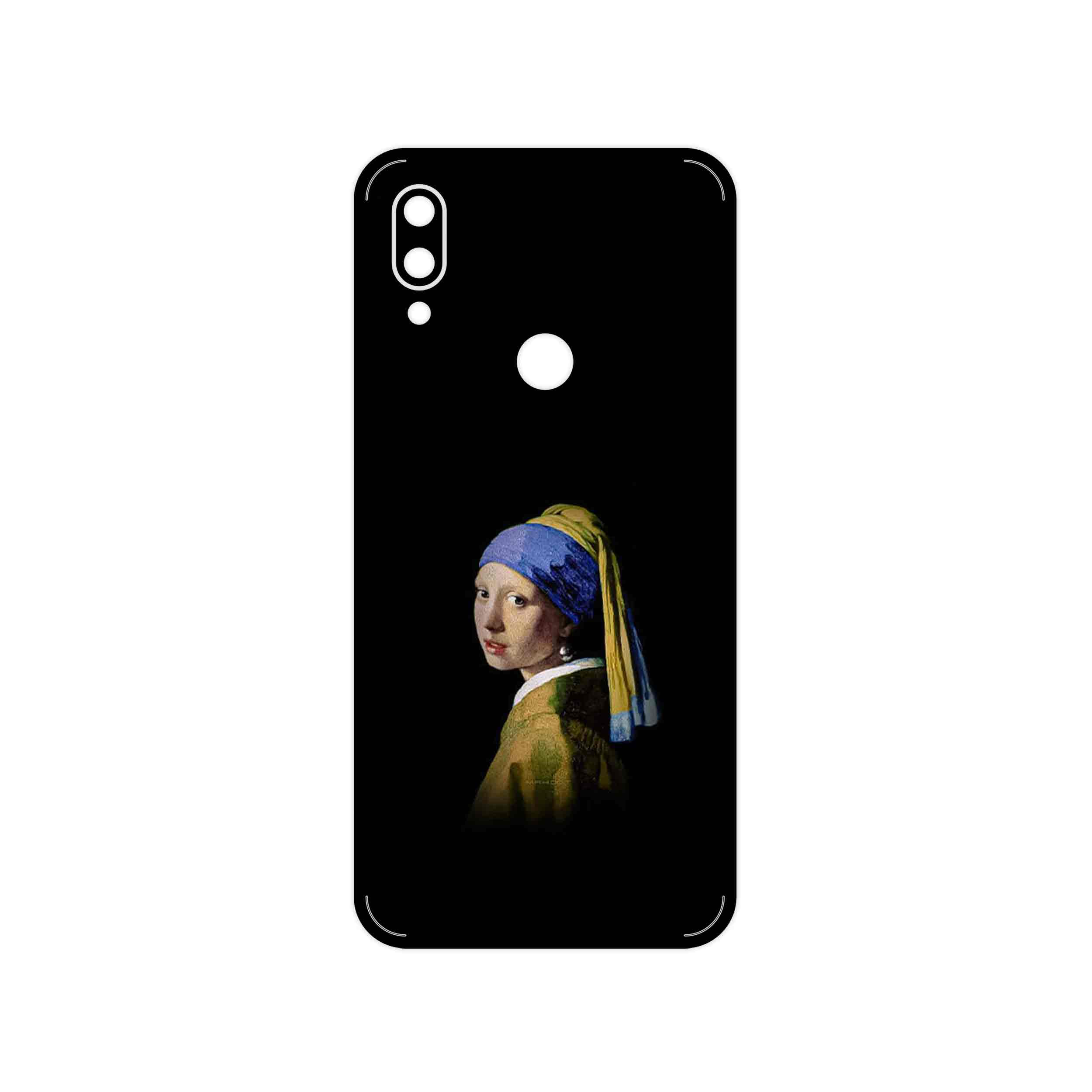 برچسب پوششی ماهوت مدل Girl with a Pearl Earring of Vermeer مناسب برای گوشی موبایل شیائومی Redmi 7
