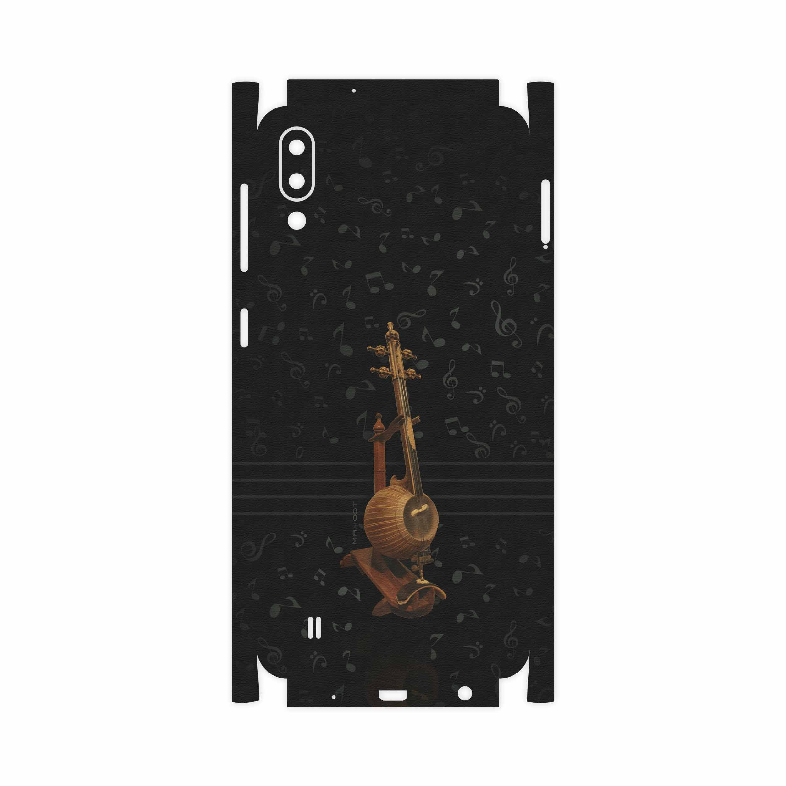 برچسب پوششی ماهوت مدل Persian Fiddle Instrument-FullSkin مناسب برای گوشی موبایل سامسونگ Galaxy M10