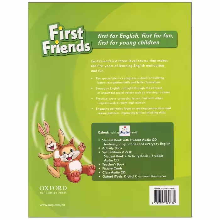 کتاب American English First Friends 1 اثر Susan Iannuzzi انتشارات oxford