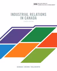 خرید و دانلود کتاب Industrial Relations in Canada