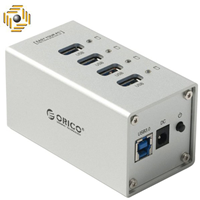 هاب USB3.0 چهار پورت اوریکو مدل A3H4 ا Orico A3H4 4-Port USB-Hub