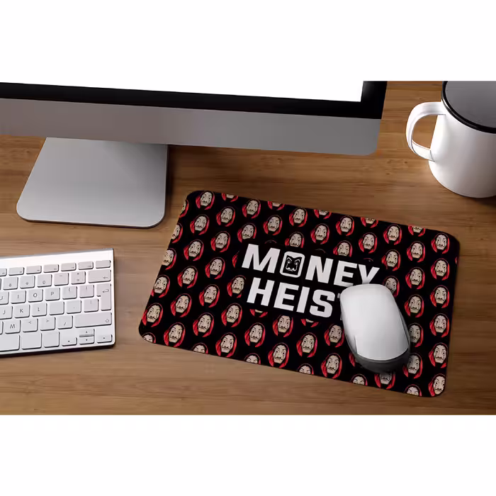 ماوس پد طرح مانی هیست - Money Heist مدل mpb100
