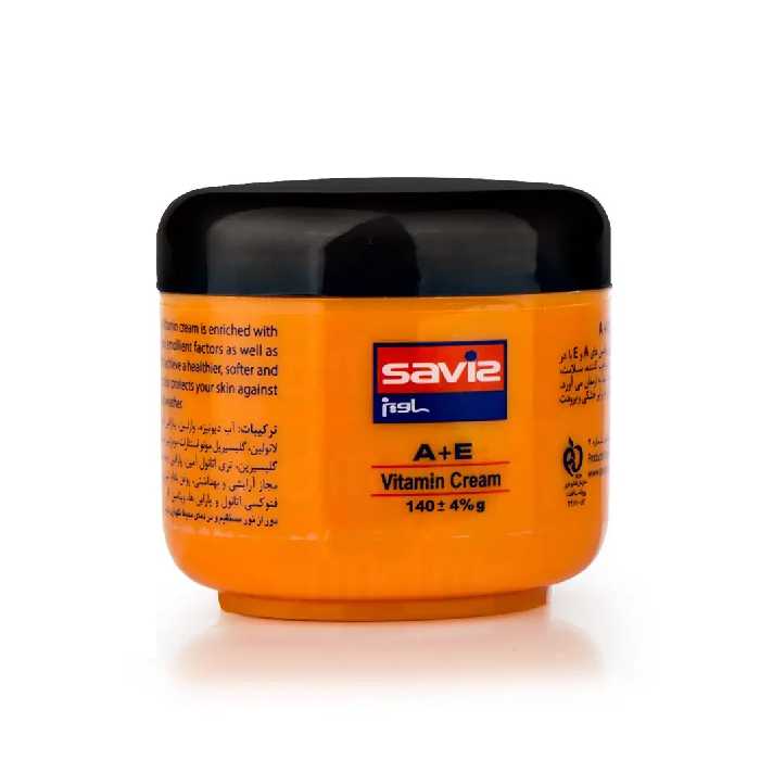 کرم مرطوب کننده ساویز مدل A Plus E وزن 140 گرم