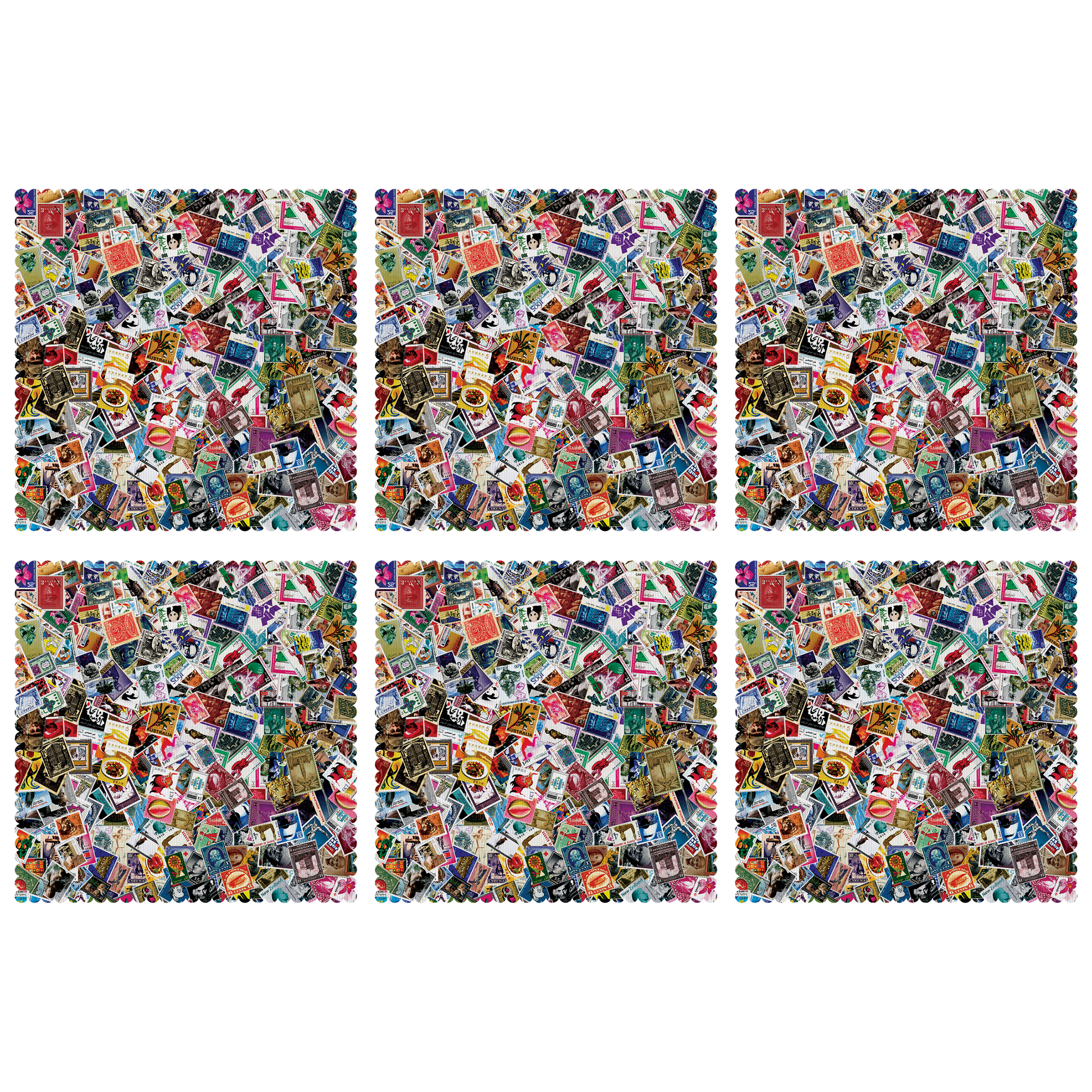 زیربشقابی مدل U1-42154 بسته 6 عددی