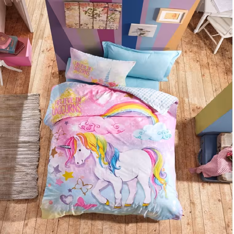 سرویس ملحفه کاتن باکس مدل Dream یک نفره 3 تکه
