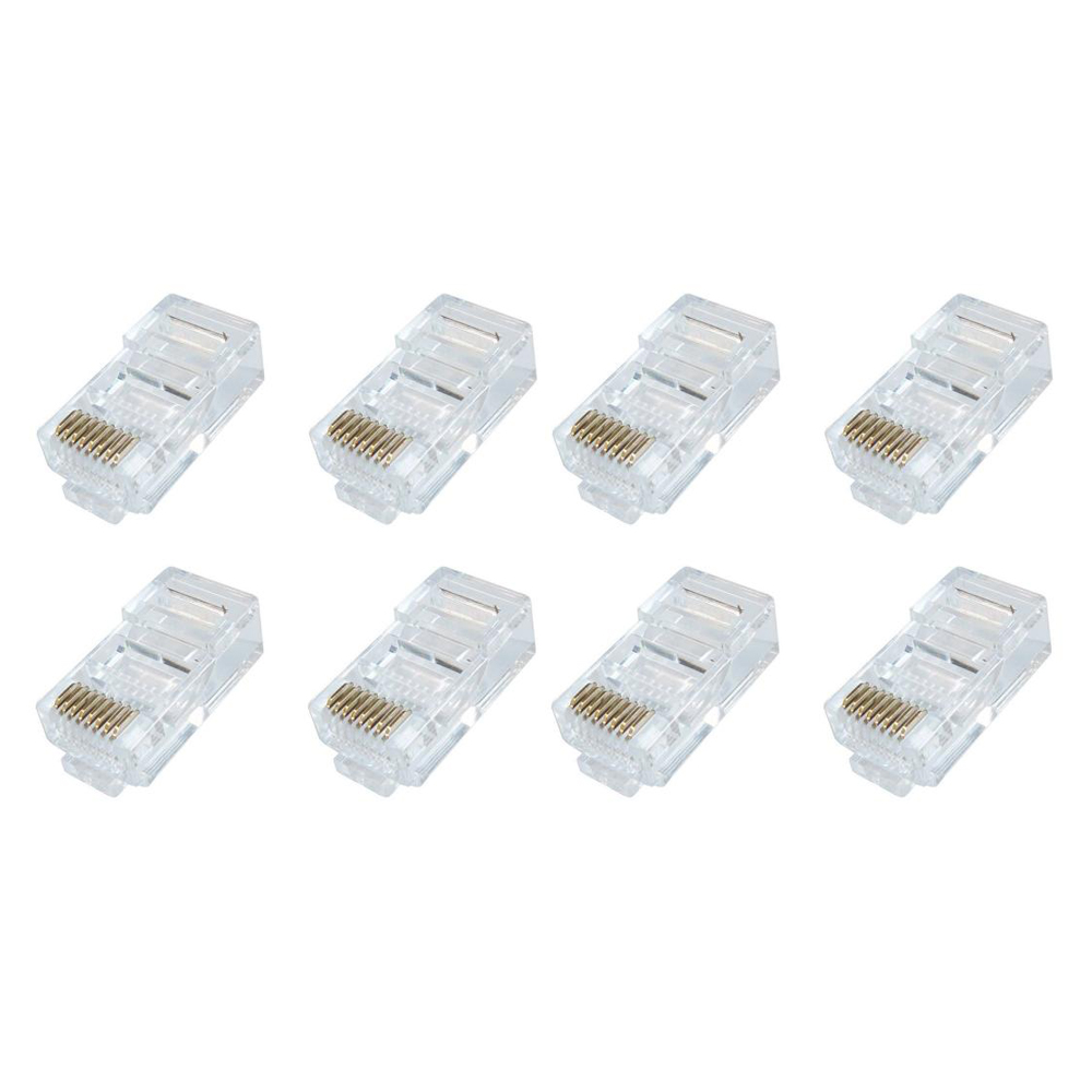 کانکتور شبکه cat5 مدل RJ45 بسته 8 عددی