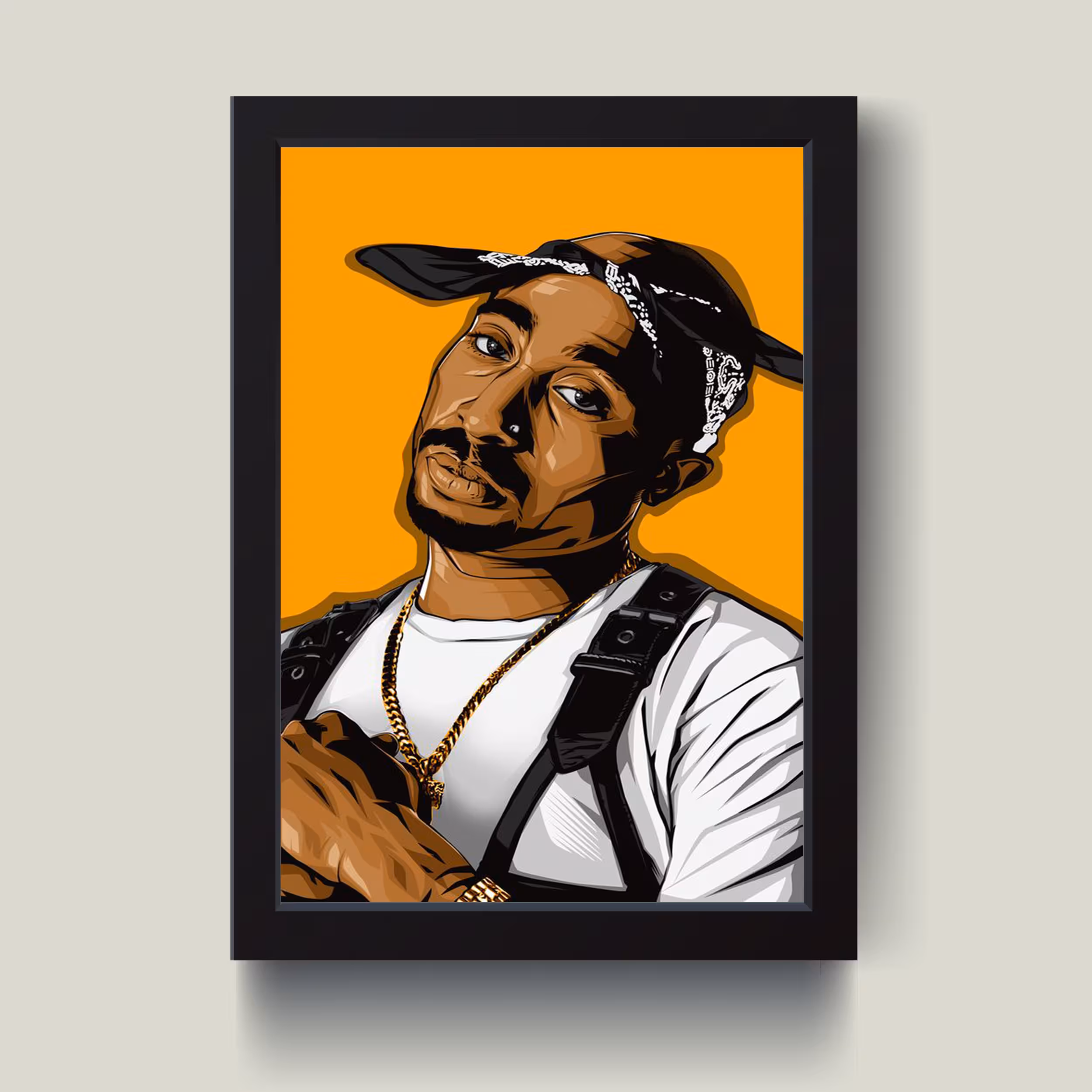 تابلو مدل توپاک 2pac کد G14-21