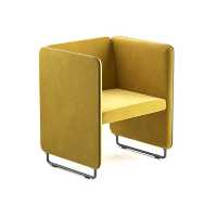 مبل راحتی تکنفره هلگر مدل Zippo-SF-113-01