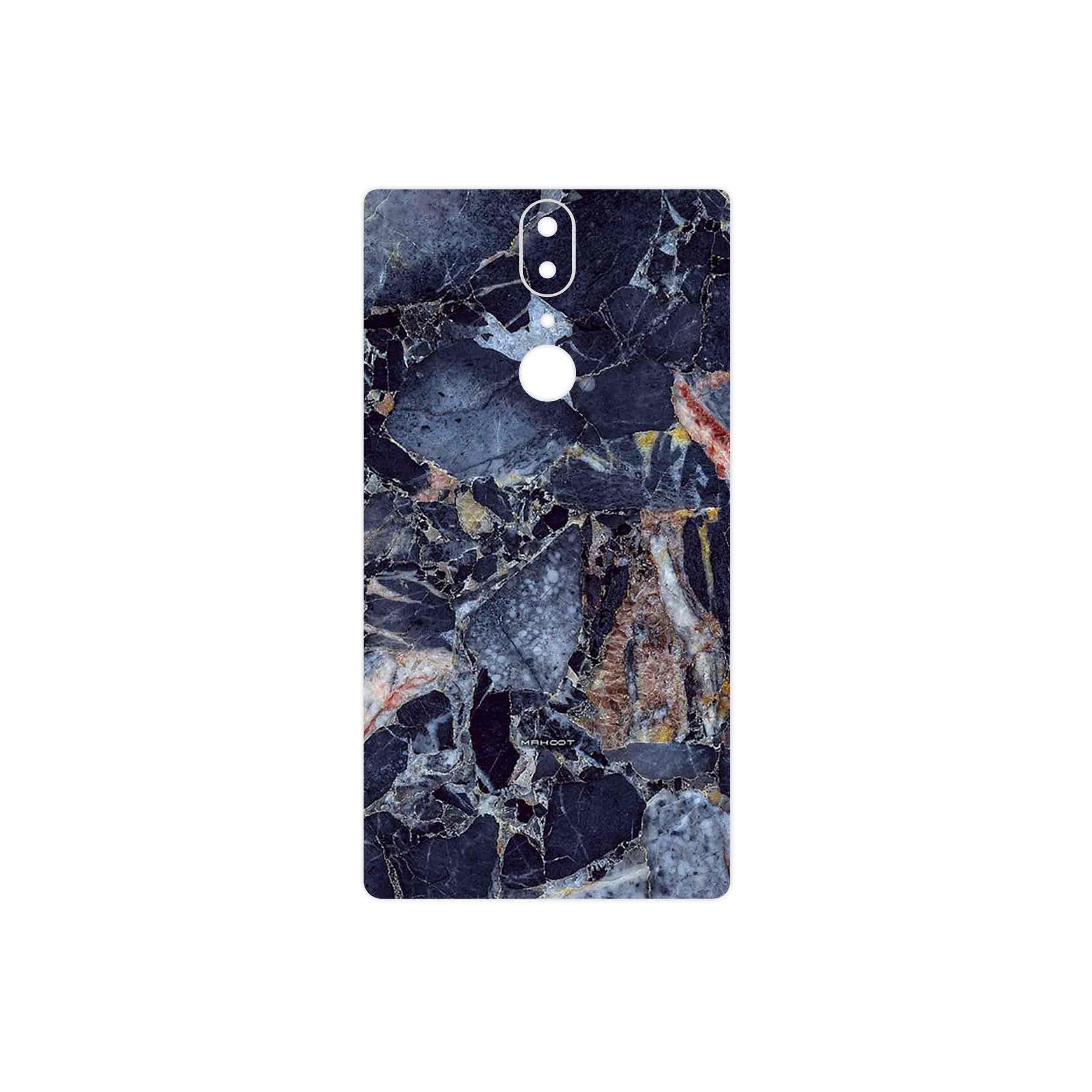 برچسب پوششی ماهوت مدل Broken black marble مناسب برای گوشی موبایل یومی Crystal