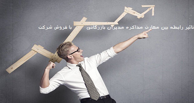 تحقیق تاثیر رابطه بين مهارت مذاكره مديران بازرگاني با فروش شركت