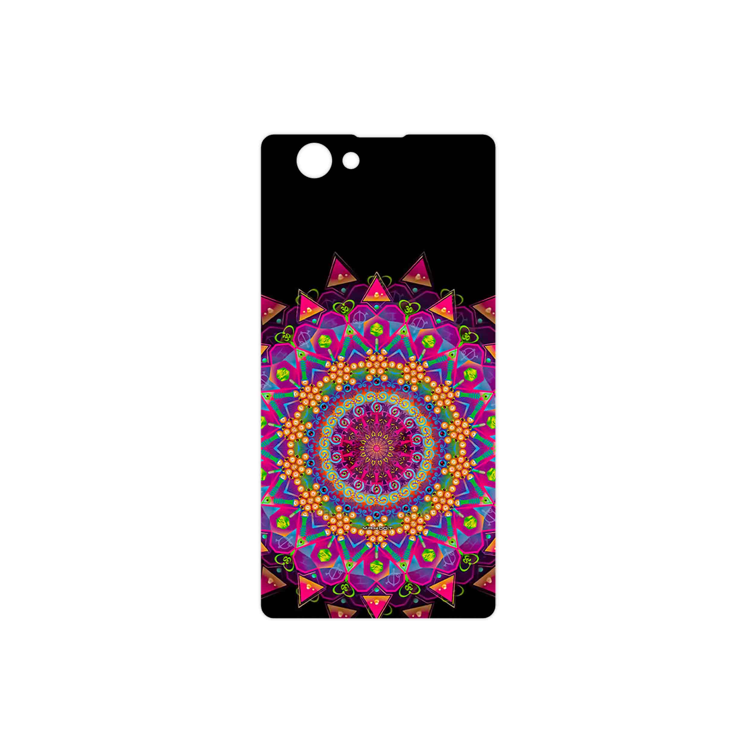 برچسب پوششی ماهوت مدل Mandala Design 5 مناسب برای گوشی موبایل سونی Xperia Z1 Compact