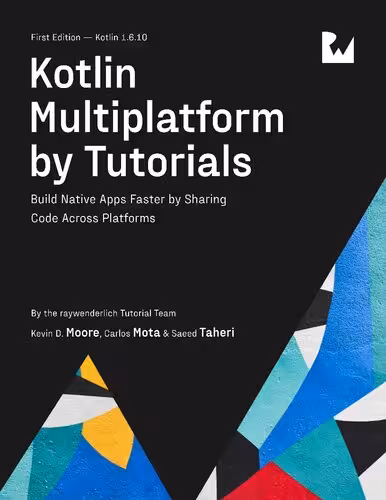 خرید و دانلود نسخه کامل کتاب Kotlin Multiplatform by Tutorials