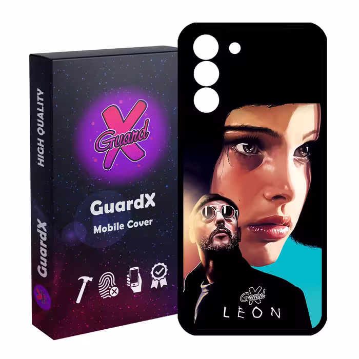 کاور گارد ایکس طرح Leon مدل Glass10322 مناسب برای گوشی موبایل سامسونگ Galaxy S21 FE