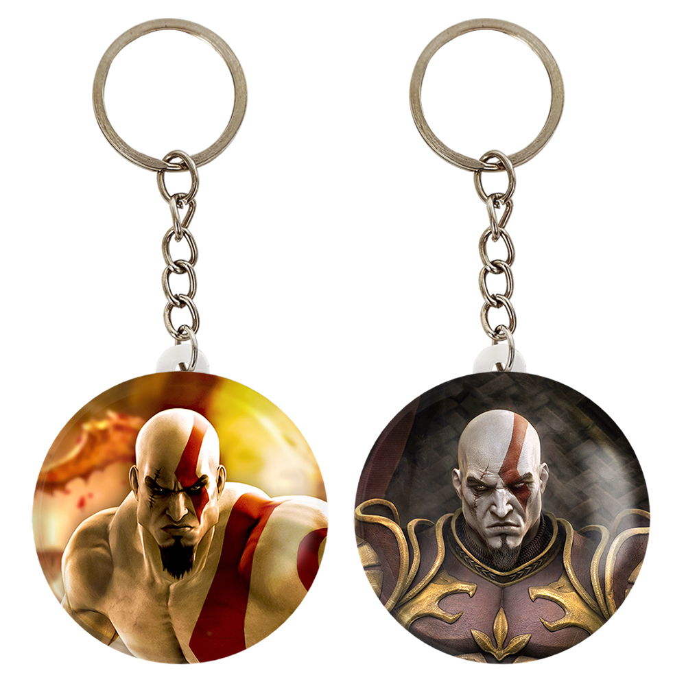 جاکلیدی خندالو مدل God Of War کد 48604856 مجموعه 2 عددی