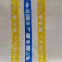 خط کش 30 سانت ژله ای شابلوندار
