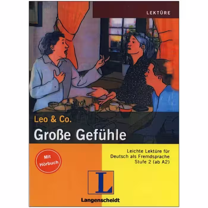 کتاب Grobe Gefuhle اثر Leo &amp; Co انتشارات زبان مهر 