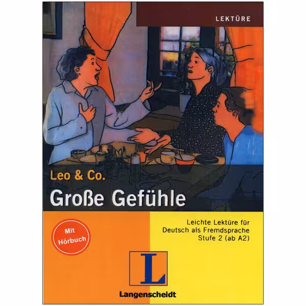 کتاب Grobe Gefuhle اثر Leo &amp; Co انتشارات زبان مهر 