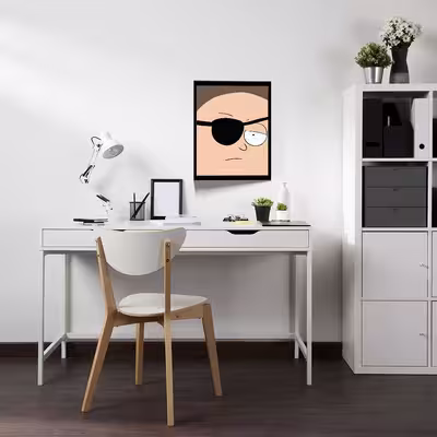 تابلو مدل Rick &amp; Morty کد F-1033