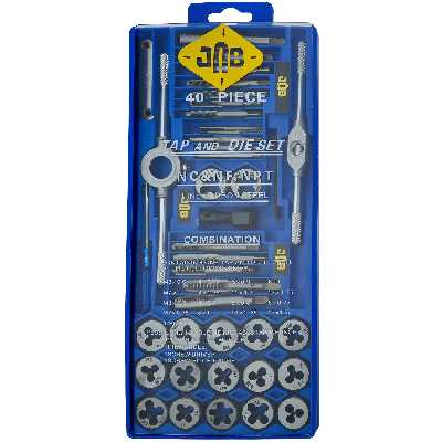 مته حدیده و قلاویز جاب مدل JE-40 مجموعه 40 عددی