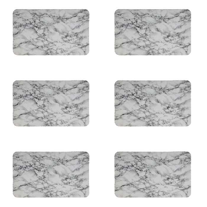 زیربشقابی طرح سنگ کد 8346 بسته 6 عددی