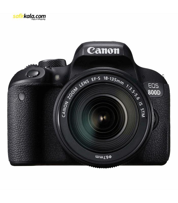 دوربین دیجیتال کانن مدل EOS 800D به همراه لنز 18-135 میلی متر IS STM