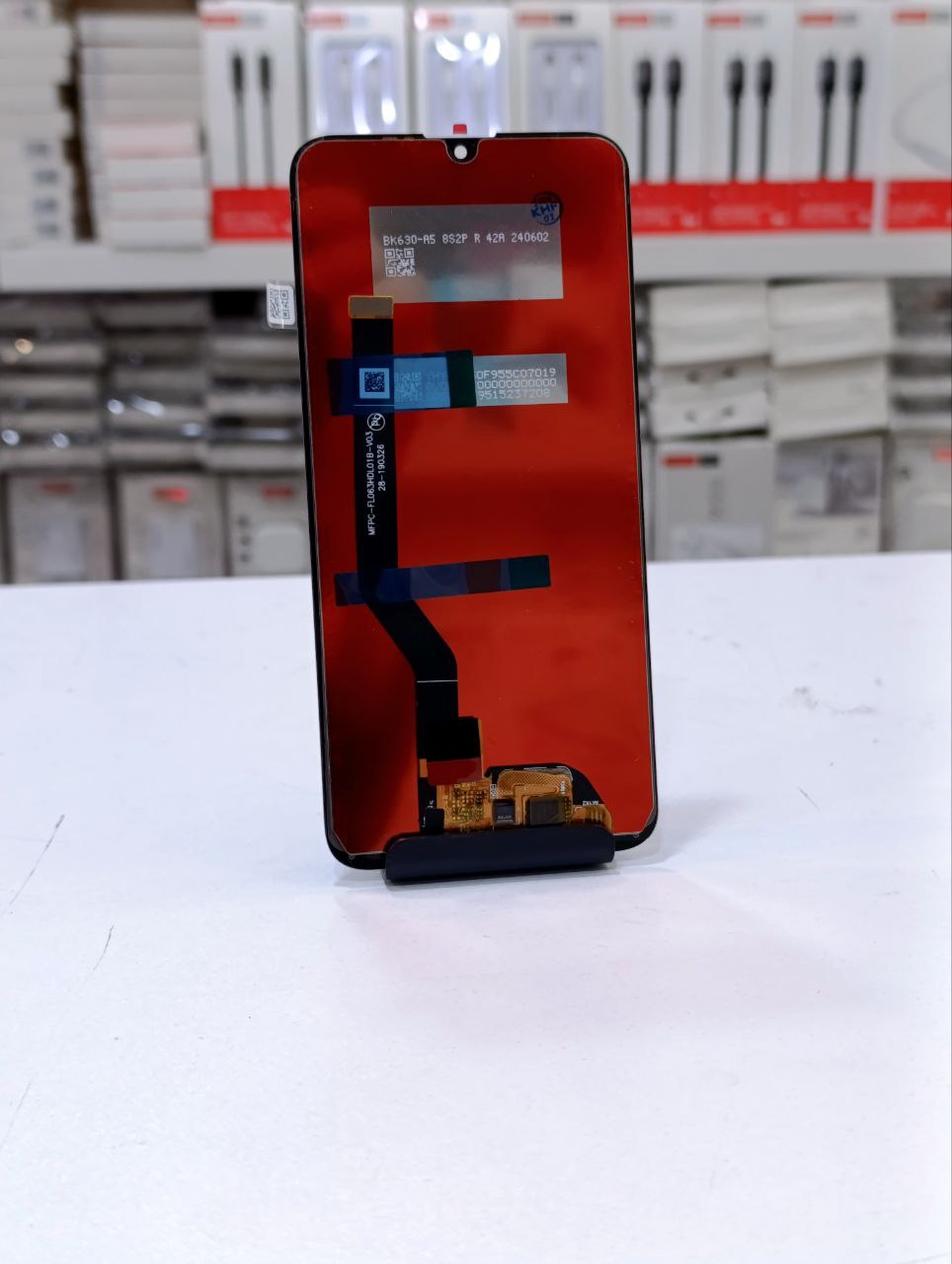 LCD Huawei Y7 Y7 Pro Y7 Prime Honor 7C 2018 (N.F) Black Service Pack سرویس پک شرکتی