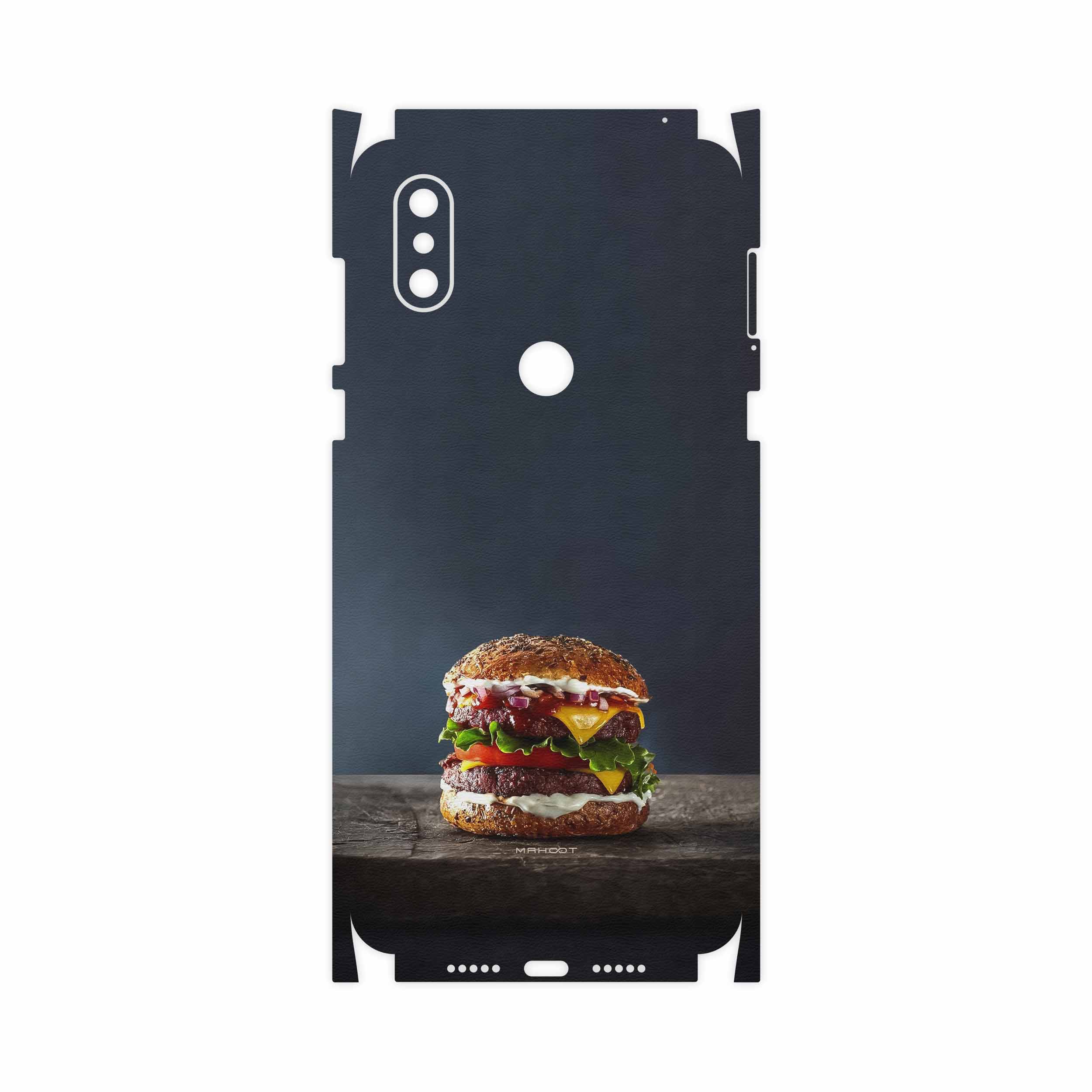 برچسب پوششی ماهوت مدل Hamburger-FullSkin مناسب برای گوشی موبایل شیائومی Mi Mix 3
