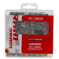 زنجیر دوچرخه 10 سرعته اسرم پی سی 1091 به همراه قفل زنجیر SRAM PC-1091 Chain 10 Speed