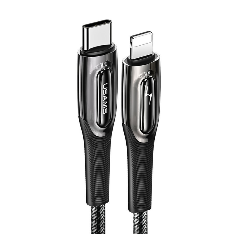 کابل  تبدیل USB-C به لایتنینگ یوسمز مدل US-SJ518 طول 1.2 متر | کالا برتری