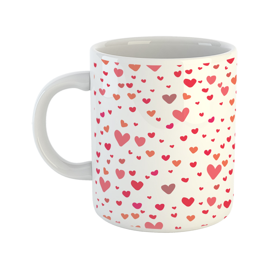 ماگ طرح قلب کد 1