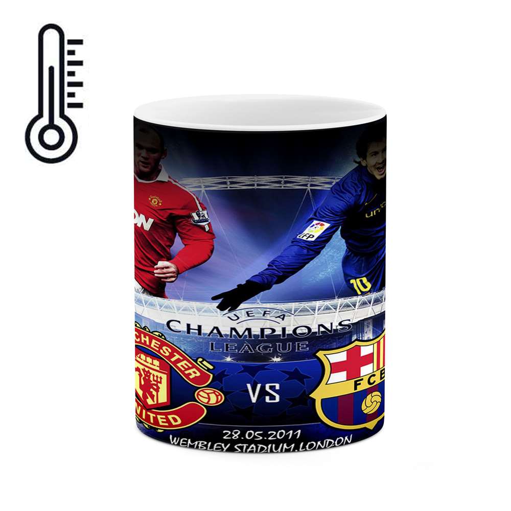 ماگ حرارتی کاکتی طرح مسی و رونی مدل mgh12370