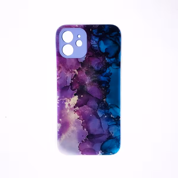 کاور مدل پشت گلس آبرنگی مناسب برای گوشی موبایل اپل iphone 12