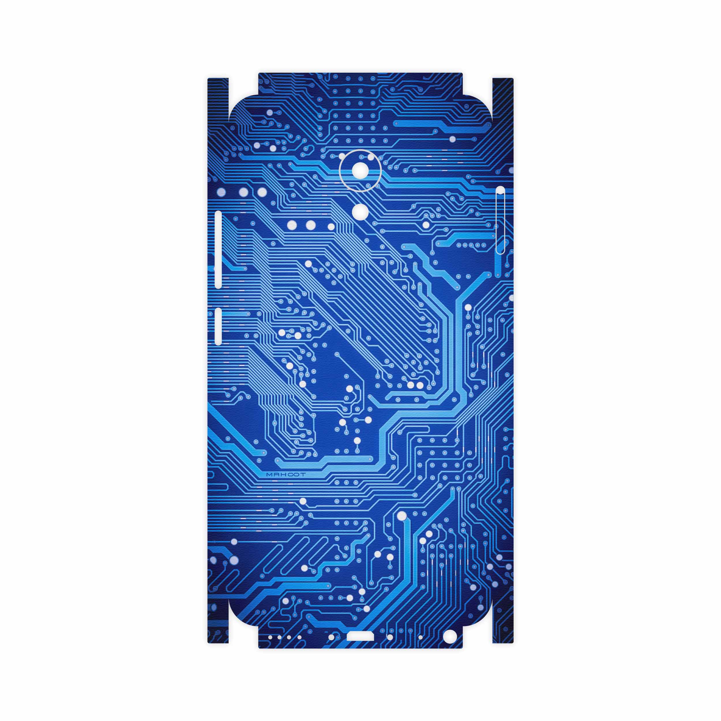 برچسب پوششی ماهوت مدل Blue Printed Circuit Board-FullSkin مناسب برای گوشی موبایل میزو M5