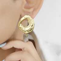 گوشواره ترک دست ساز کد 6452