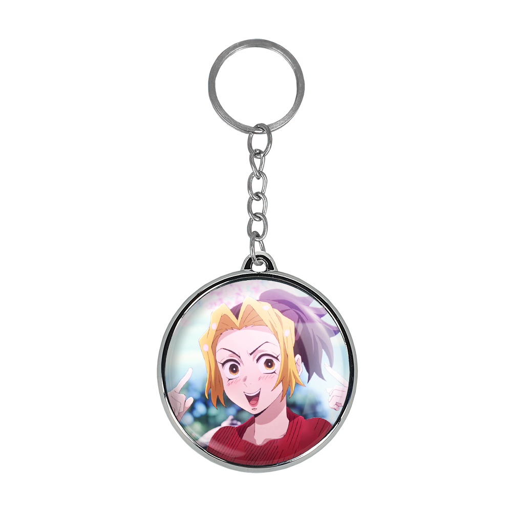 جاکلیدی خندالو طرح تانجیرو و ماکیو اوزوی انیمه شیطان کش مدل دوطرفه کد 1279912801