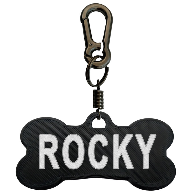 پلاک شناسایی سگ مدل ROCKY | چاوه