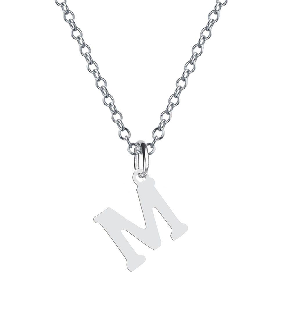 گردنبند هایکا مدل حرف لاتین M کد sha2-248