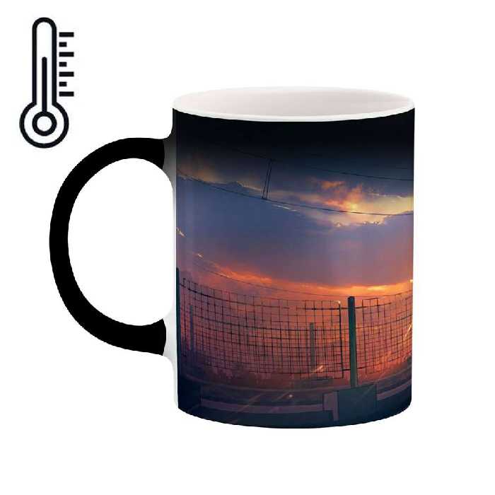 ماگ حرارتی کاکتی طرح منظره مدل mgh14729